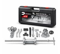 Powerbuilt Slide Hammer Puller Tool Kit, Jaw Pullers, Remove Car Seals and Bearings Set, Front and Rear Wheel Drive Vehicles - 940369, Silver