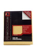 Powercham Synthetic Chamois Tough/Hardwearing/Easycare Professional Drying Cloth 1 Cloth in Pack Size: 44 x 54cm (Approx) Machine Washable Ideal for Windows/Boats/Household Paintwork/Motor Vehicles