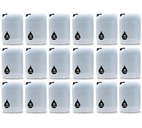 PowerChem 18 X 10L Plastic Water Container Jerry Can Un Certified, Food Grade, Ideal For Outdoor, Camping, Emergency, And Industrial Use