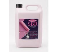 PowerChem 2.5L Pink Plasterers Sbr Bonding Agent Waterproof Admixture Visual Plaster Primer Seals Damp Proofs Prevents Cracks For Render
