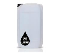PowerChem 25L Plastic Water Container Jerry Can Un Certified, Food Grade, Ideal For Outdoor, Camping, Emergency, And Industrial Use