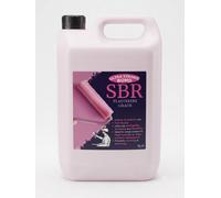 PowerChem 5L Pink Plasterers Sbr Bonding Agent Waterproof Admixture Visual Plaster Primer Seals Damp Proofs Prevents Cracks For Render