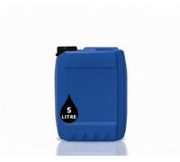 PowerChem 5L Plastic Water Container Jerry Can Un Certified Food Grade Ideal For Outdoor Camping Emergency And Industrial Use Blue