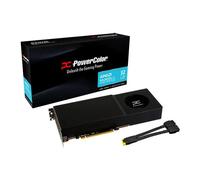Powercolor AMD Radeon AI PRO R9700 32GB GDDR6 Graphics Card, Black, RDNA 4, 4096