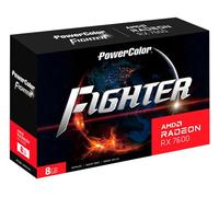 PowerColor Fighter RX 7600 AMD Radeon RX 7600 8 GB GDDR6