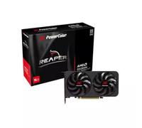 PowerColor Reaper Radeon RX 9060 XT GAMING OC 8G Graphics Card - 8GB GDDR6 128bit PCI-E 5.0 3320 MHz Core Clock 2 x DisplayPort 1 x HDMI GV-R9060XTGAMING OC-8GD Radeon RX 9060 XT 16 GB GDDR6 128 bit 7