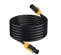 PowerCON True1 Male to Female Extension Cord - 14AWG PowerCon Extension Cord, Outdoor Waterproof 20A, True Connector for Stage Light/Speaker (SAC3MX - SAC3FX) (6