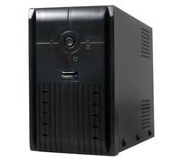 Powercool 1000VA Smart UPS, 600W, LED Display, 3 x UK Plug, 2 x RJ45, 3 x IEC, USB