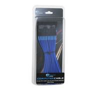 Powercool ATX Extension Cable Male 24 Pin to Female 24 Pin Blue 30 cm