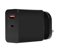 Powercool GaN USB C & USB A Charger, 2 Ports 65W Fast Charger, PD QC USB Charger For Travel, Home & Office, 1.7m USB-C to USB-C Cable Included. Compatible With Apple and Android