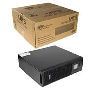 Powercool Intelligent Rackmount 2000VA UPS - 1600W - 3U Line-Interactive UPS with AVR, USB Monitoring, Surge Protection, 2× UK Socket, 3× IEC C13, 2 x RJ45, Generator Compatible | 3x 12V 7Ah Battery