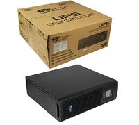 Powercool Intelligent Rackmount 3000VA UPS - 2400W, 3U Line-Interactive Pure Sine Wave with AVR, USB Monitoring, RJ45 Surge Protection, 2× UK Sockets + 3× IEC C13, ECO Mode | 4× 12V 9Ah Battery