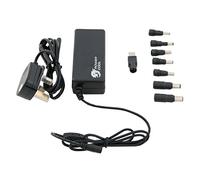 Powercool PC-ACU90H-S V4 90W 19V 4.74A Universal Laptop AC Adaptor With 8 TIPS - Black