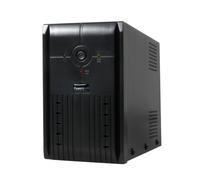 Powercool 850VA Smart UPS Battery Backup - 510W Line-Interactive Uninterruptible Power Supply with AVR, RJ45 Surge Protector, USB Monitoring, 2× UK Outlets, Generator Compatible | 12V 7Ah Battery