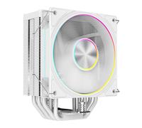 Powercool Typhoon White ARGB Tower CPU 240W Cooler with LED Display - PC-TYPHOON-WHT