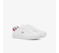 Powercourt Low Top Trainers White/Dark Pink