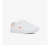 Powercourt Low Top Trainers white/pink