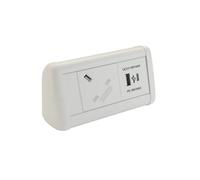POWERDATA MINI DESK WHITE 1X INDIVIDUALLY POWER SOCKET - USB TYPE A&am