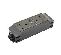 POWERDATA UNDER DESK 2X 5A UK SKTS ORIENTATED W / E