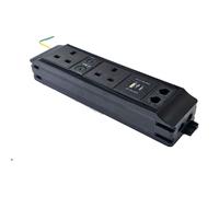 POWERDATA UNDER DESK 2X UK 5A SKTS (N) - 2X CAT.6 - USB A&C PD 18W