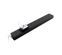 POWERDATA UNDER DESK 6X IND. 3.15A SKTS - 3-POLE CONNECTOR IN/OUT &am