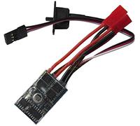 powerday RC 10A ESC Brushed Speed Controller for 1/16 18 24 Car Boat Tank w/o Brake This ESC can work with 130/180/260/280/380 Brushed Motor(Without brake ESC 1pcs)