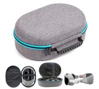 PowerDriver Hard Carrying Case Compatible with Vision Pro VR Headset,Multiple Compartments for Battery & Charger Accessories,Handheld Travel Storage Case, Shockproof & Anti-Drop (Cloth Cover)