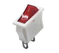 Powered 16A 250V Rockers Button Switches LED Toggles for Electric Cookers and Sounds Systems Light Illuminated