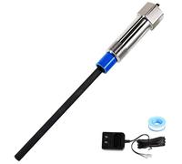Powered Anode Rod for Hot Water Heater, Titanium Electric Anode Rod for Water Heater, Eliminate Sulfur Smell in Well Water/Water Softener System for 40-89 Gallon Electric/Gas/Solar/Hybrid Tanks