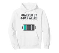 Powered by 4-Day Weeks - Recharge Mode Battery Pullover Hoodie
