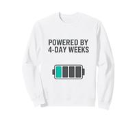 Powered by 4-Day Weeks - Recharge Mode Battery Sweatshirt