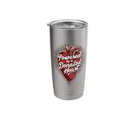 Powered by A Donated Heart Transplant Recovery Stainless Steel Insulated Tumbler