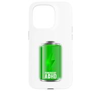 Powered by ADHD ADD Awareness Case for iPhone 15 Pro