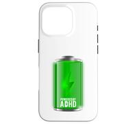 Powered by ADHD ADD Awareness Case for iPhone 16 Pro