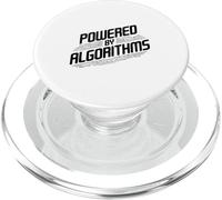 Powered by Algorithms Math Nerd Funny PopSockets PopGrip for MagSafe
