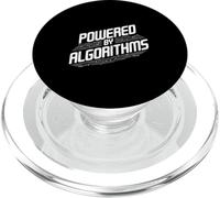 Powered by Algorithms Math Nerd Funny PopSockets PopGrip for MagSafe