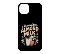 Powered by Almond Milk Plant Based Dairy Free Vegan Case for iPhone 14 Plus