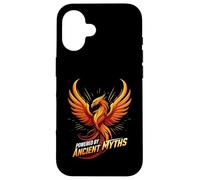 Powered By Ancient Myths Phoenix Fire Bird Case for iPhone 16