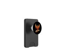 Powered By Ancient Myths Phoenix Fire Bird PopSockets PopWallet for MagSafe