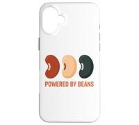 Powered By Beans Plant Foods Bean Lover Bean Life Case for iPhone 16 Plus