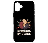 Powered By Beans Plant Foods Bean Lover Foodie Humor Case for iPhone 16 Plus