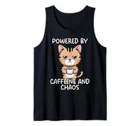 Powered by Caffeine and Chaos Tank Top