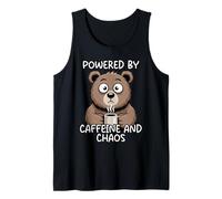 Powered by Caffeine and Chaos Tank Top