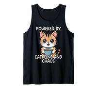 Powered by Caffeine and Chaos Tank Top