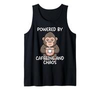 Powered by Caffeine and Chaos Tank Top