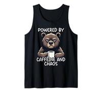 Powered by Caffeine and Chaos Tank Top