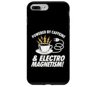 Powered By Caffeine and Electromagnetism Funny Engineer Case for iPhone 7 Plus/8 Plus