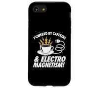 Powered By Caffeine and Electromagnetism Funny Engineer Case for iPhone SE (2020) / 7/8