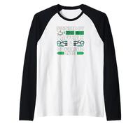 Powered by Caffeine & Command Line | Developer Admin Humor Raglan Baseball Tee