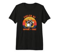 Powered by Caffeine Rage Premium T-Shirt